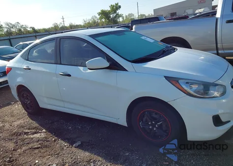 2012 Hyundai Accent Gls from USA, damaged, VIN KMHCT4AE3CU092283